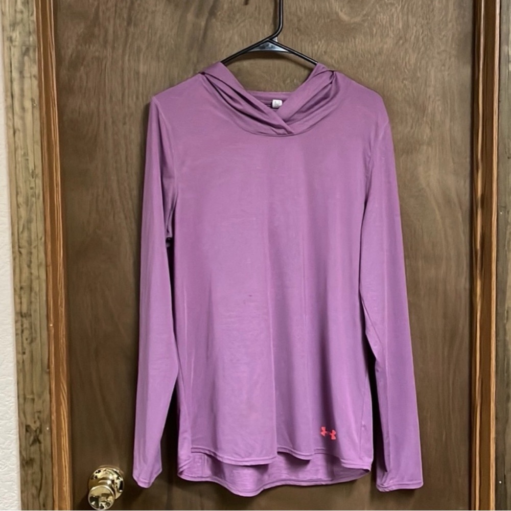 Under Armour Pullover Hoodie Sweatshirt Cold Gear Large